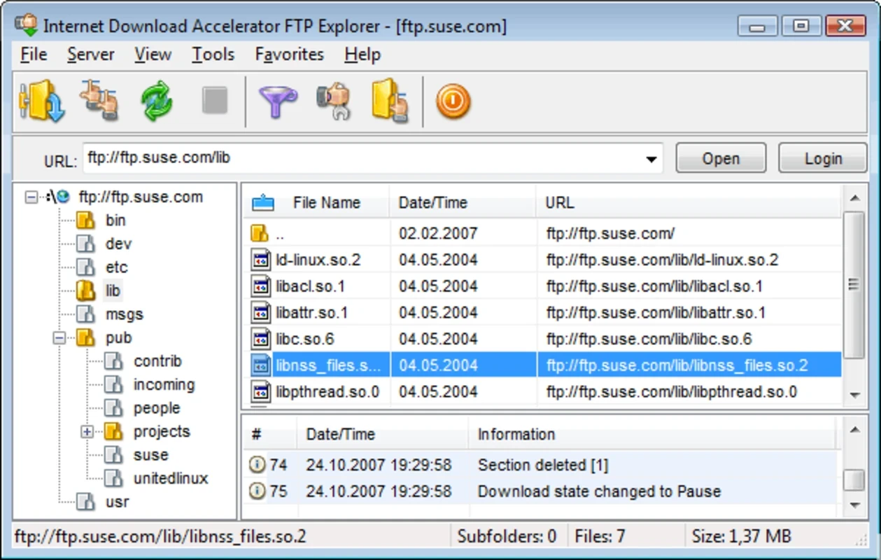 Internet Download Accelerator — 스크린샷 2